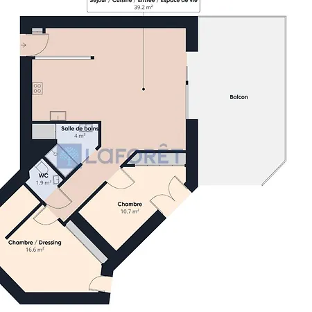 New Upmarket Air-conditioned T3 With Sea View New Condition 78m 45m Appartement *